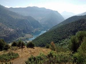 Looking S over the Noguera Pallaresa