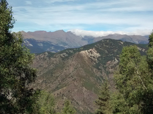 Looking back to Encamp valley