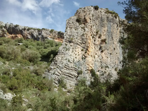 Craggy sentinel in the Barranco