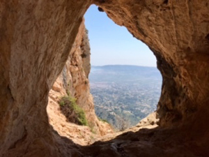 View through the Eye towards Cap Prim