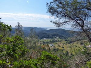 View SE from ascent route
