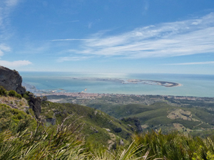 Looking north from the Foradada