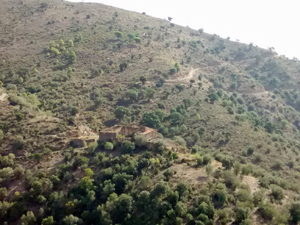 Ruin on spur