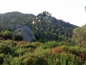 Craggy peak