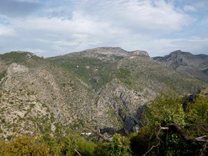 View across the Infierno valley