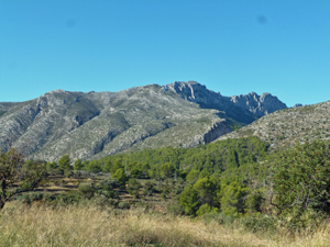 The fantastic Bernia ridge