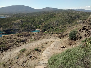 Descending from the Lighthouse at Cap de Creus