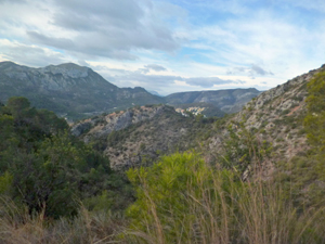 Upper Gallinera valley