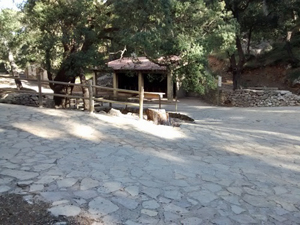 Sant Roc picnic site and start of walk