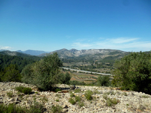 Distant Castell d'Aixa