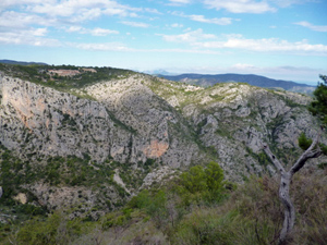 Dramatic crags of barranco
