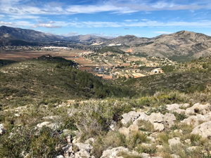Val de Pop from Llomas de lAgre