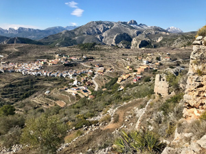 View from Castell