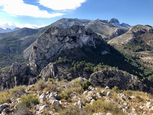 Serra de Xorta from La Montana summit