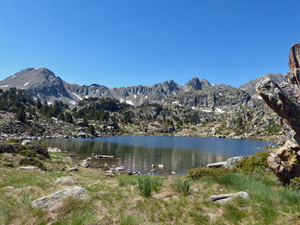 First Estany in the valley