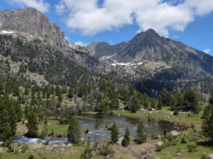 Looking NW across Estanyola de Ratera