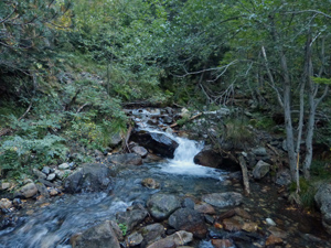 First mini waterfall