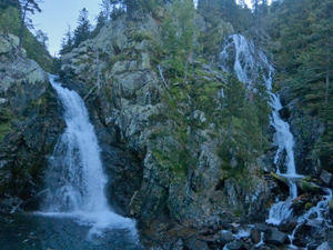 Waterfall from viewpoint