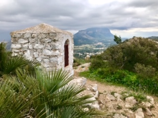 The shrine on el Miquelet