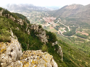 From summit of Cim de LAldaia looking over Barx