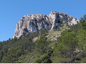 Lofty Serrella castle