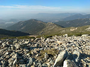 Looking N from the ascent to the Bola