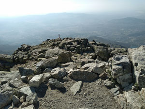 The  rocky SE ridge of Maliciosa