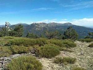 View from the col