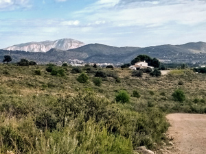 Montgo to the far L