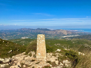 Looking north towards Valencia from trig point