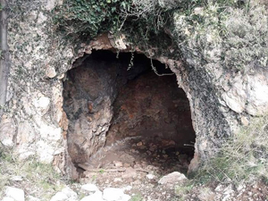 Open cave on return route