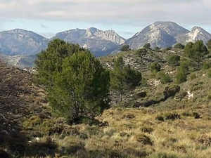Serrella ridge in distance
