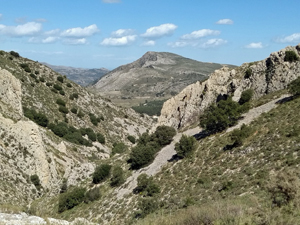 Cocoll Fire tower and airstrip in distance