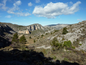 The descending valley towards Confrides