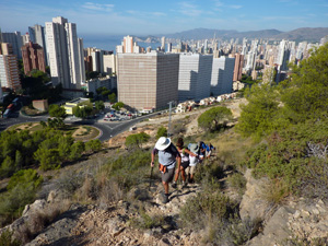 Leaving Benidorm behind