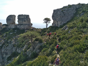 About to reach the plateau at 2.7km