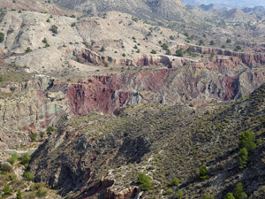 View from the Ridge down to the dam