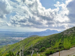 Coastal view with Segaria ridge