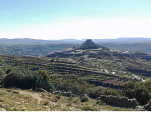 Morella castle and town
