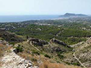 Mozarabic trail back to Altea la Vella