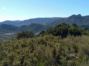 From L - Bernia, Carrasca and Caballo Verde