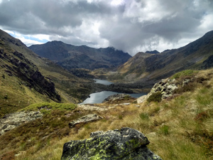 Looking back over the lake from the NE