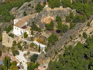 Looking down on the Sanctuary