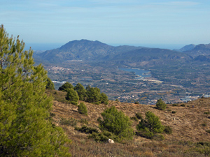 View towards the Belleus Reservoir