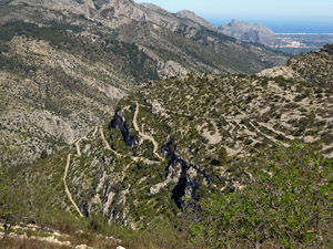 The way down into the Val laguar