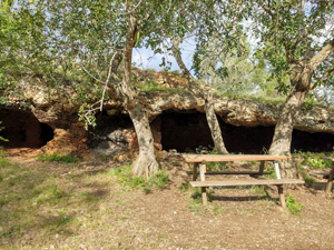 Caves and picnic area