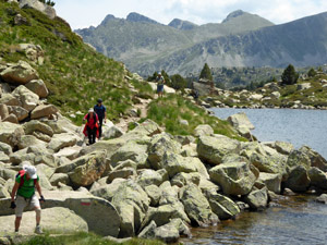 GR7 near Estany Meligar
