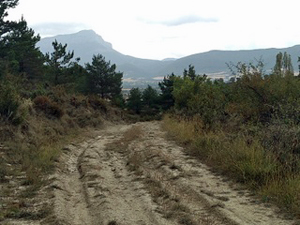 Distant view of Oroel