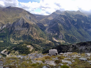 View E from secondary summit