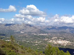 Caballo Verde in the foreground